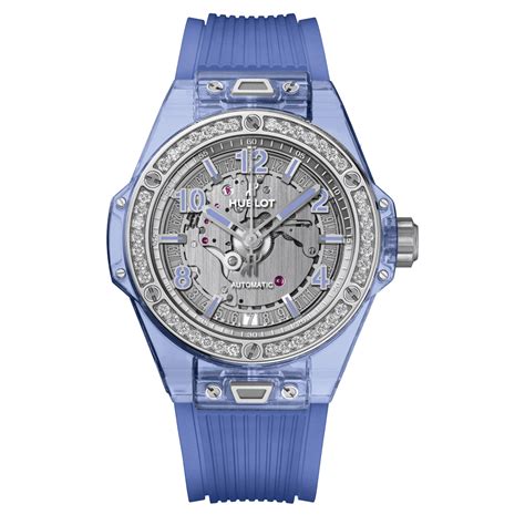 hublot big bang one click blue sapphire|Hublot Big Bang One Click Blue Sapphire Diamonds 39 mm .